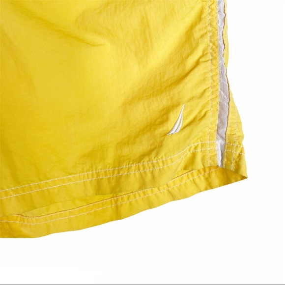 Nautica Yellow Swim Shorts Board Shorts - Picture 5 of 7
